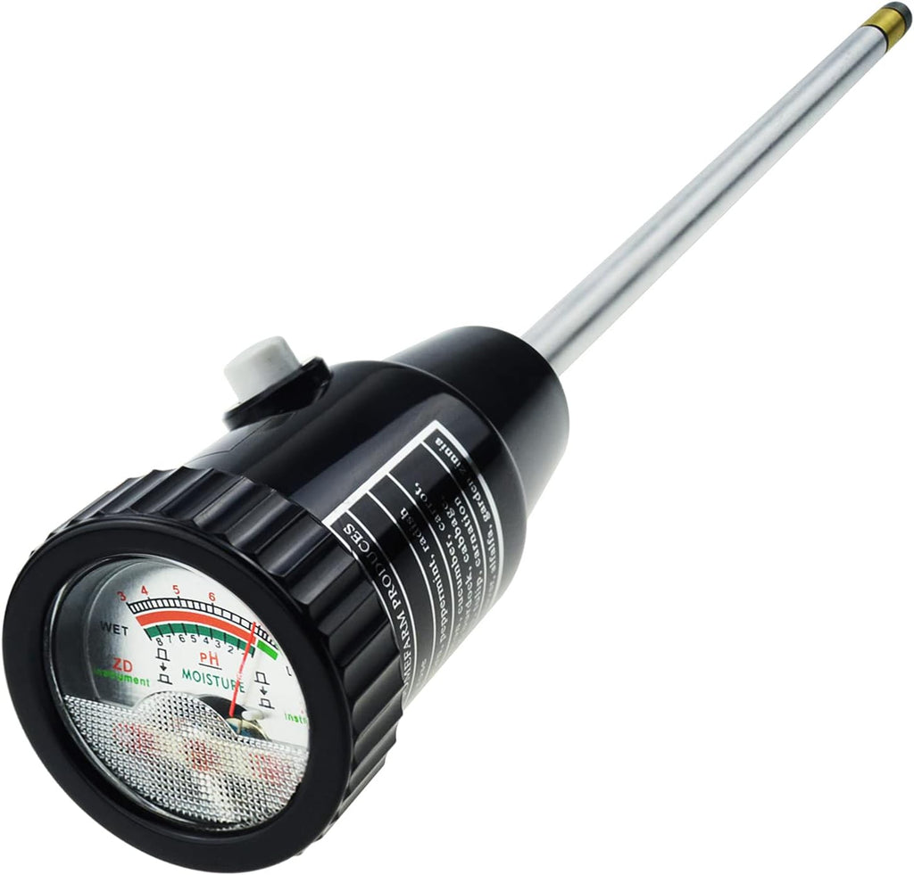 Soil PH Meter, Soil Moisture Sensor Meter, Soil PH Tester Gardening Tool Kits for Plant, Tree, Soil Tester for Moisture