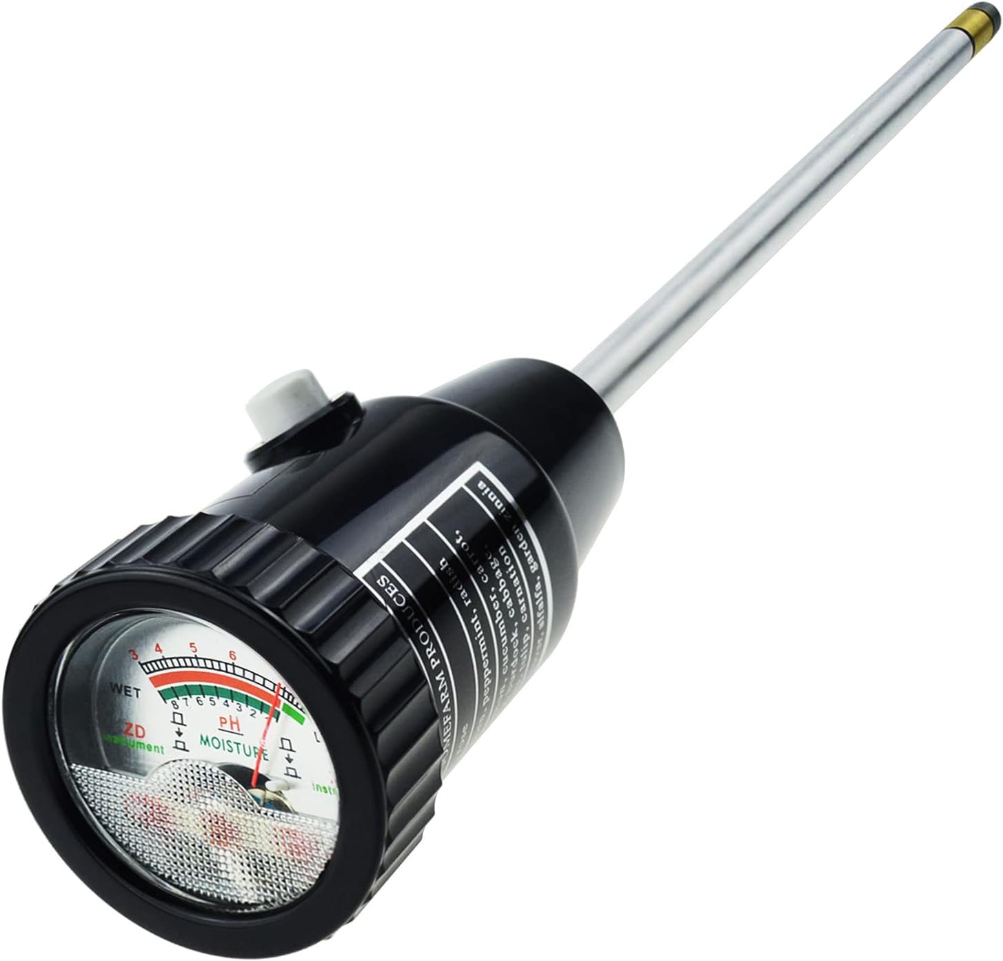 Soil PH Meter, Soil Moisture Sensor Meter, Soil PH Tester Gardening Tool Kits for Plant, Tree, Soil Tester for Moisture