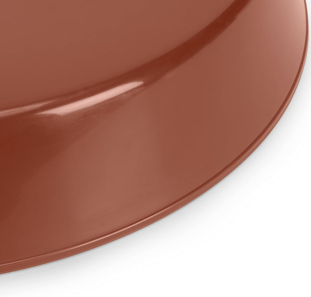 18 Inch (16.3 Inch Base) Case of 2 Plant Saucer | Polypropylene, Heavy Duty Indoor/Outdoor, Drip Pan & Tray, Collects