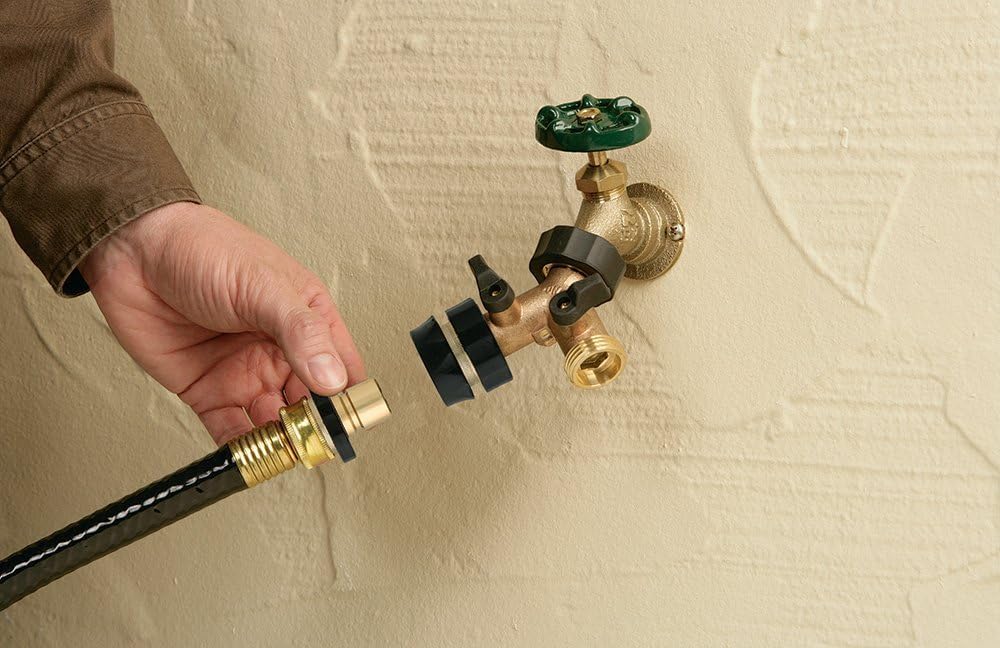 5-Pack Orbit Brass Hose Quick Connect Set