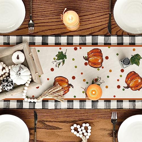 Artoid Mode 210 GSM Fall Table Runner Home Party Decor 13x60 Inch