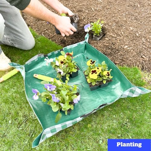 DURASACK 26"x39" Waterproof Repotting Mat, Green