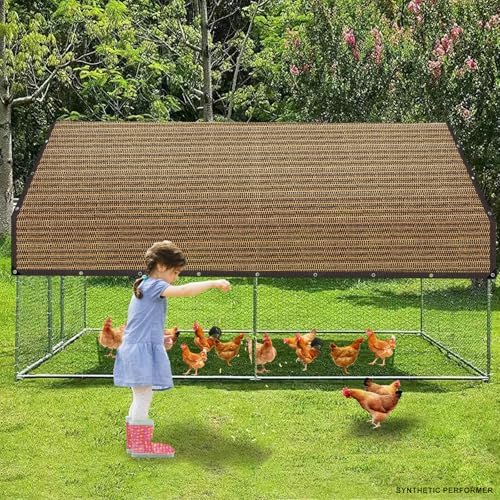 80% Shade Cloth -4x16FT Sunblock Net with Grommet,Lightweight and Durable UV Protection,Shade Cloth for Garden Patio Pergola Balcony Plants Greenhouse Dog Kennel Chicken Coop Outdoor