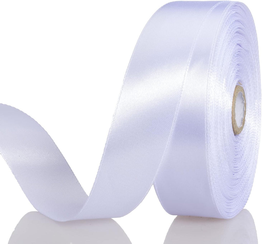 30Yards 3/8In Gray Thin Ribbon for Gift Wrapping Wedding Birthday Holiday