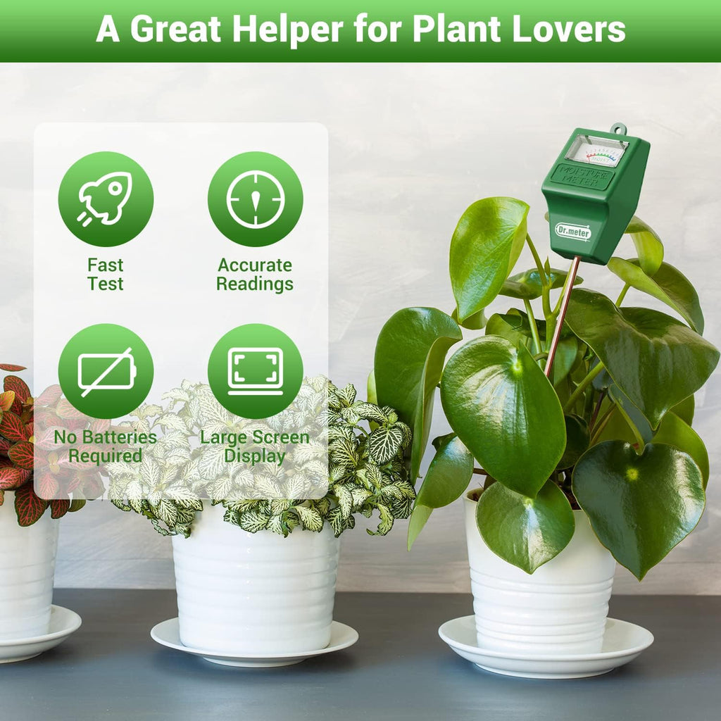 2Pack S10 + 4-in-1 LCD Display Soil Moisture Meter