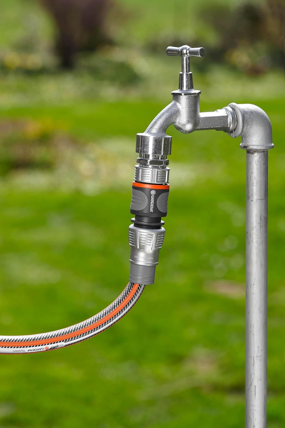 Gardena Premium Hose Connector, 13 mm (1/2 inch) - 15 mm (5/8 inch): Adapter for taps, Frost-Resistant, (18255-20)