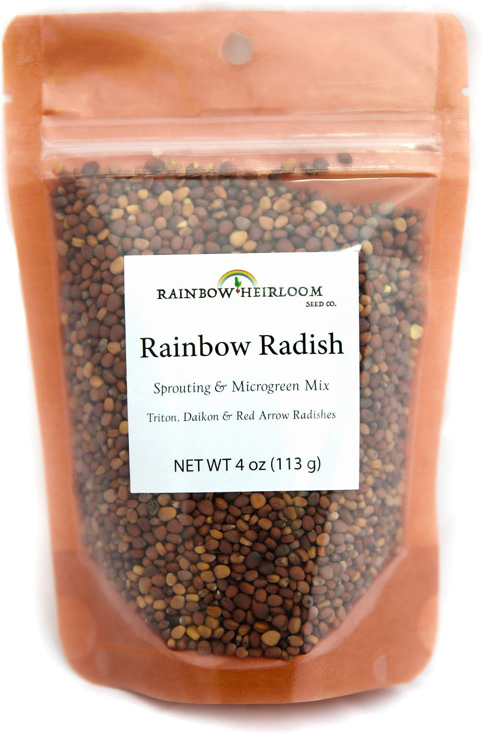 Heirloom Sprouting & Microgreen Seed Variety Pack | Contains Waltham 29 Broccoli Sprouting Seeds, Rainbow Radish