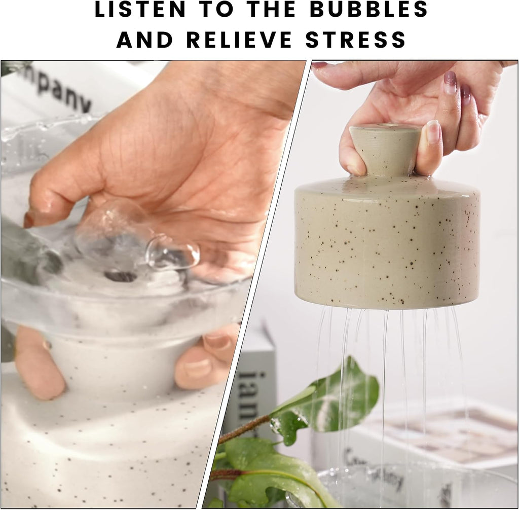 Ceramic Watering Bell, Decorative Watering Can for Plants, Stylish Indoor and Outdoor Watering Pot, Perfect for Home