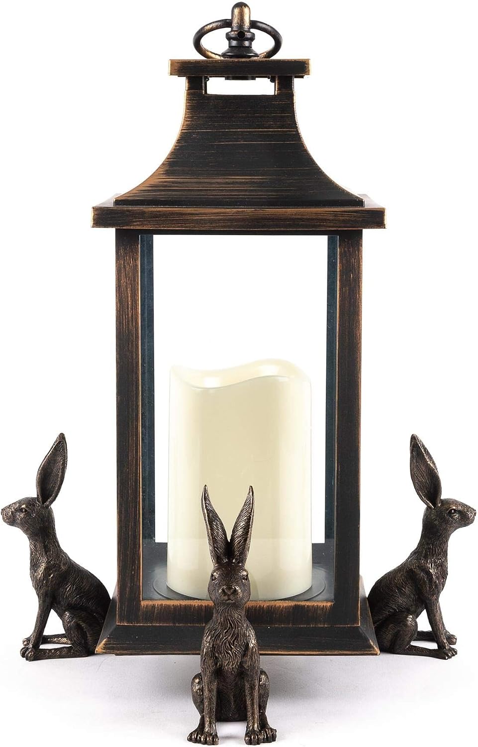 Large Sitting Hare Plant Pot Feet - Set of 3