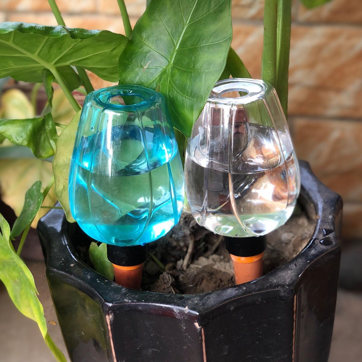 4 Pcs Self Watering for Vacations Indoor Outdoor Plants Automatic Watering Planter Plant Spikes Devices Irrigation