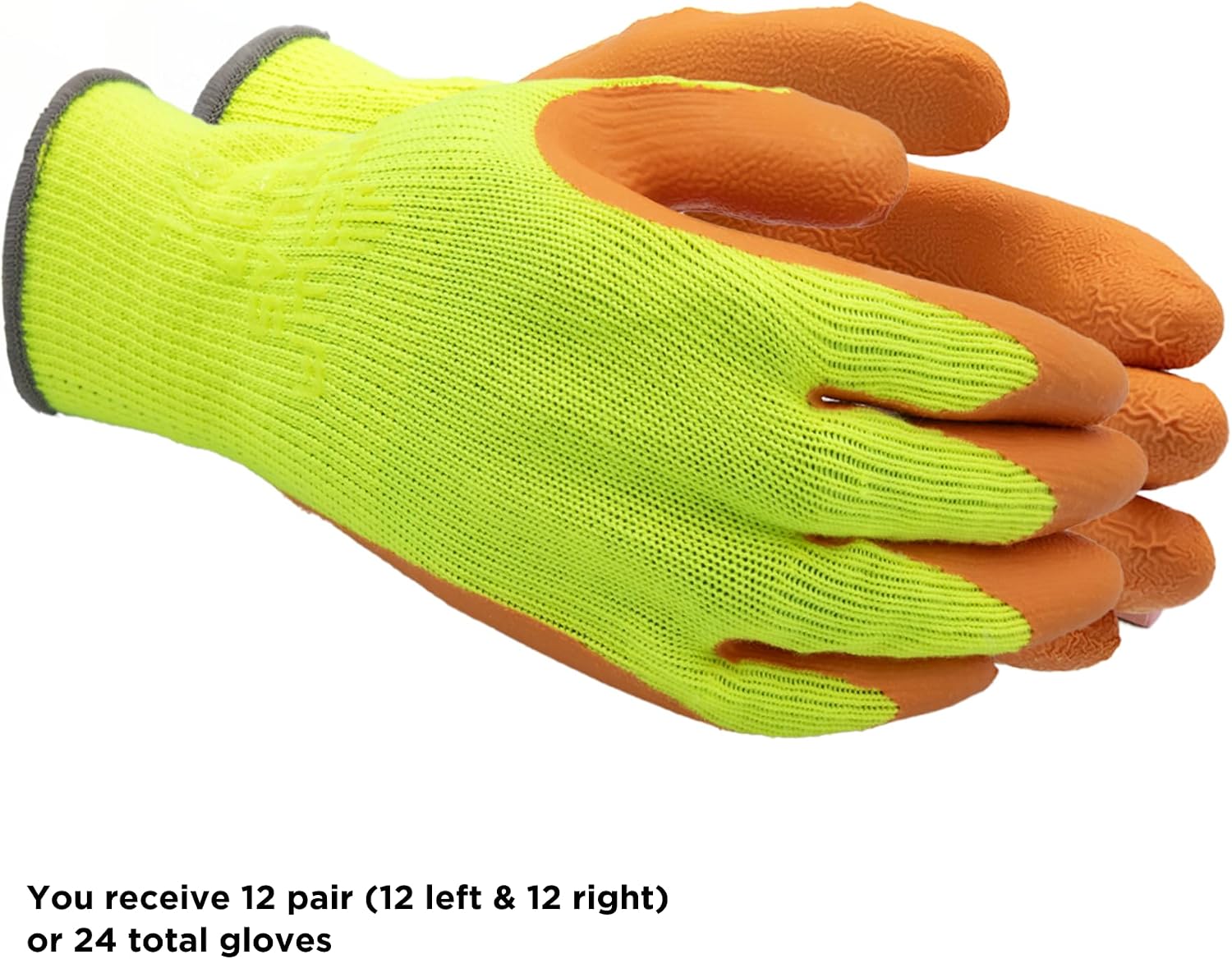 SHOWA Atlas 300 Original 1994 Crinkle Grip Work Gloves,for Construction, Landscaping, Gardening, & Masonry