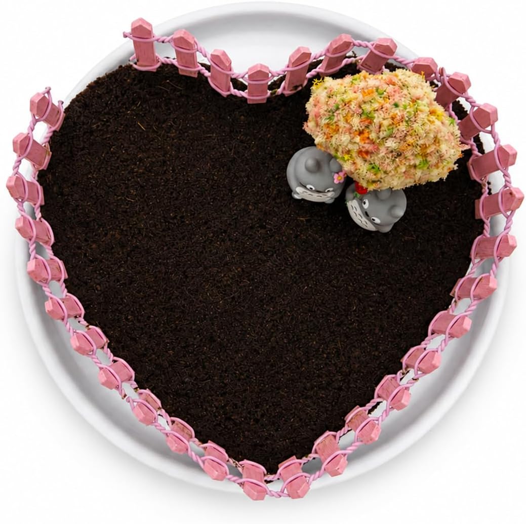 Seed Starter Plugs Kit, Plant Plugs with Tray & Decor Ornaments | Heart-Shaped Rooting Plugs for Seedling,Promotes