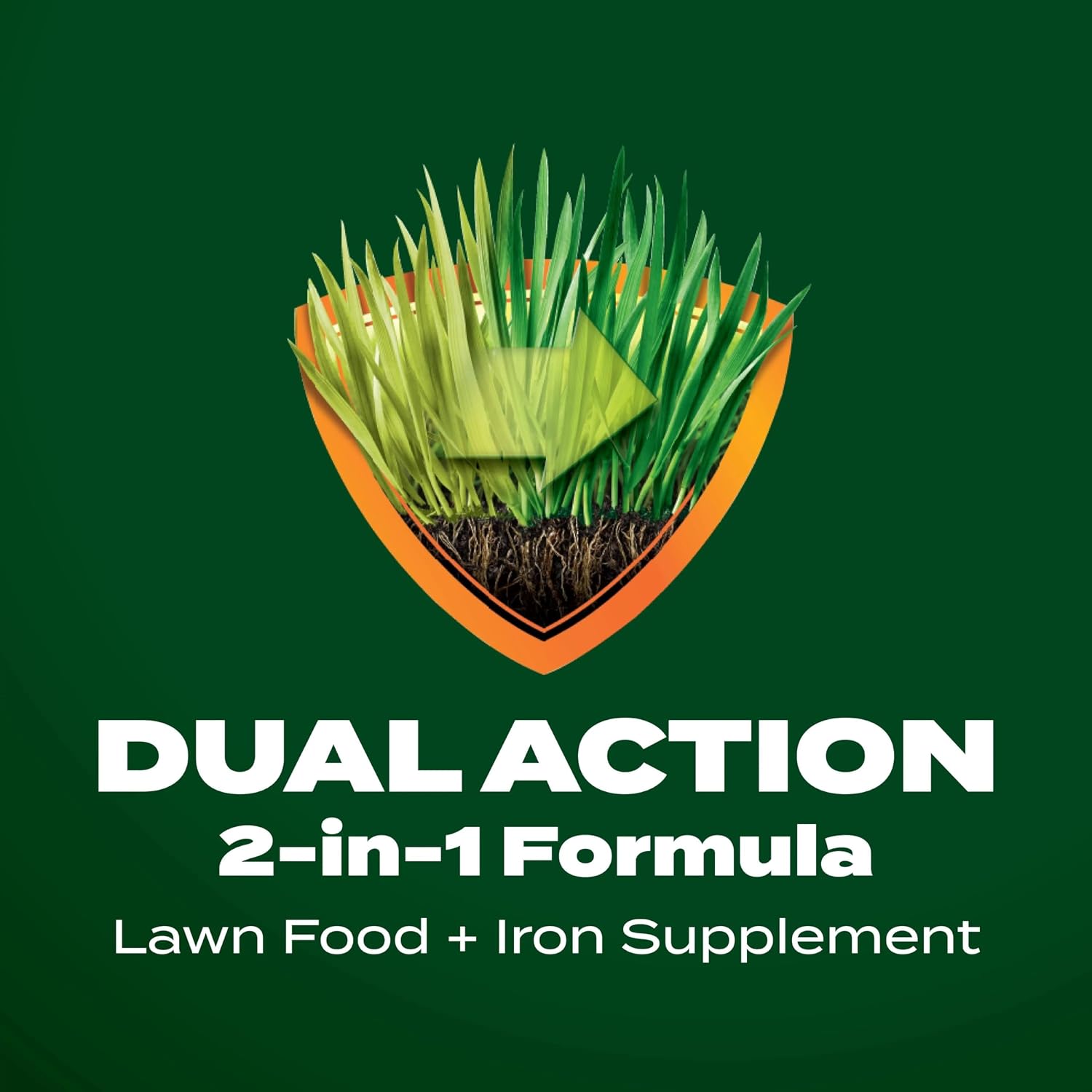 Scotts Liquid Green Max Lawn Food, 32 oz. | 2-in-1 Fertilizer and Iron Supplement, Use on Any Grass Type