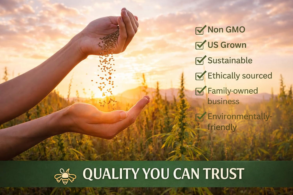 United States Nationwide Bulk All Perennial Non-GMO Wildflower Seed Mix - All U.S. Zones - Plant in Spring and Fall 1/4