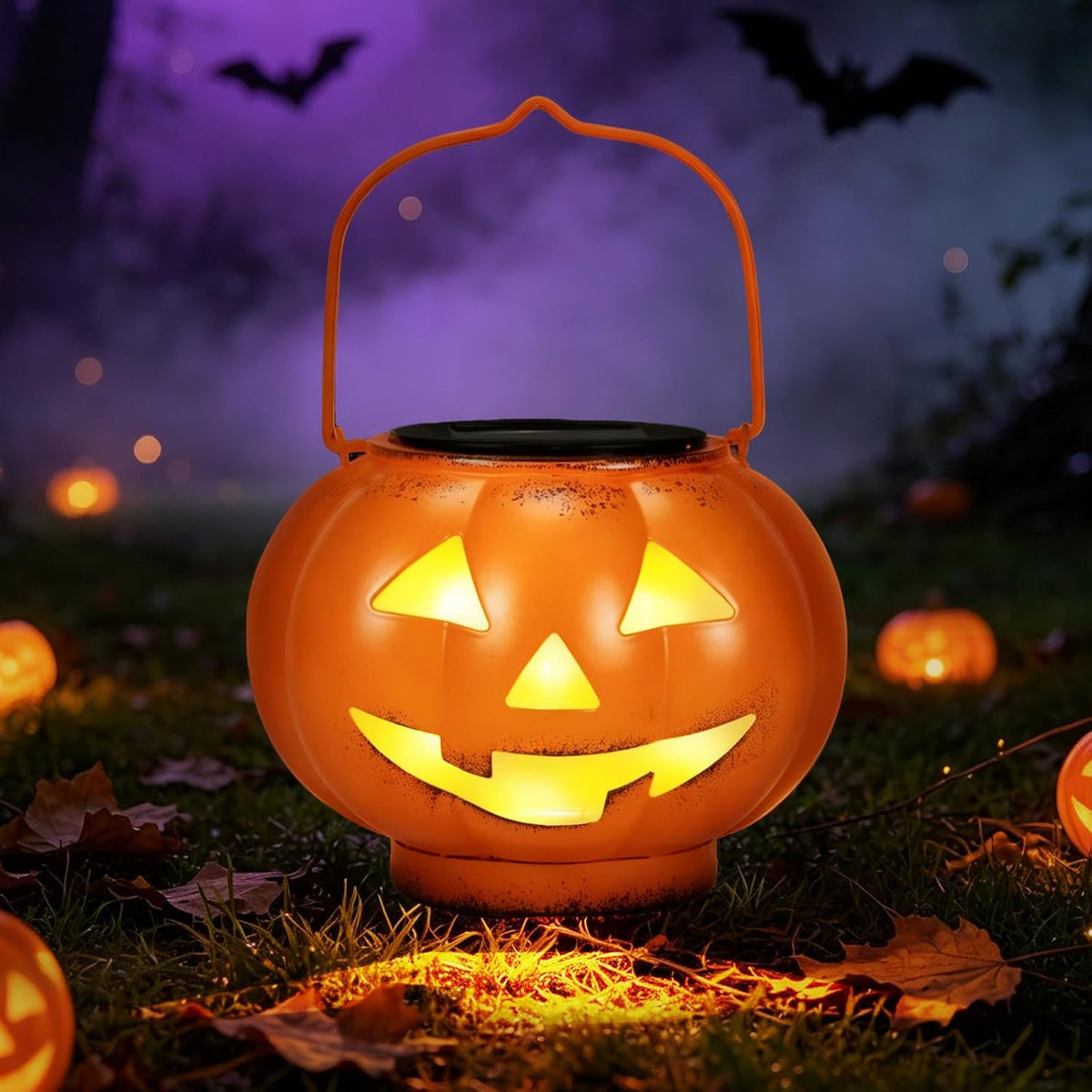 Halloween Decorations Outdoor Solar Lights Weatherproof Decor Lanterns
