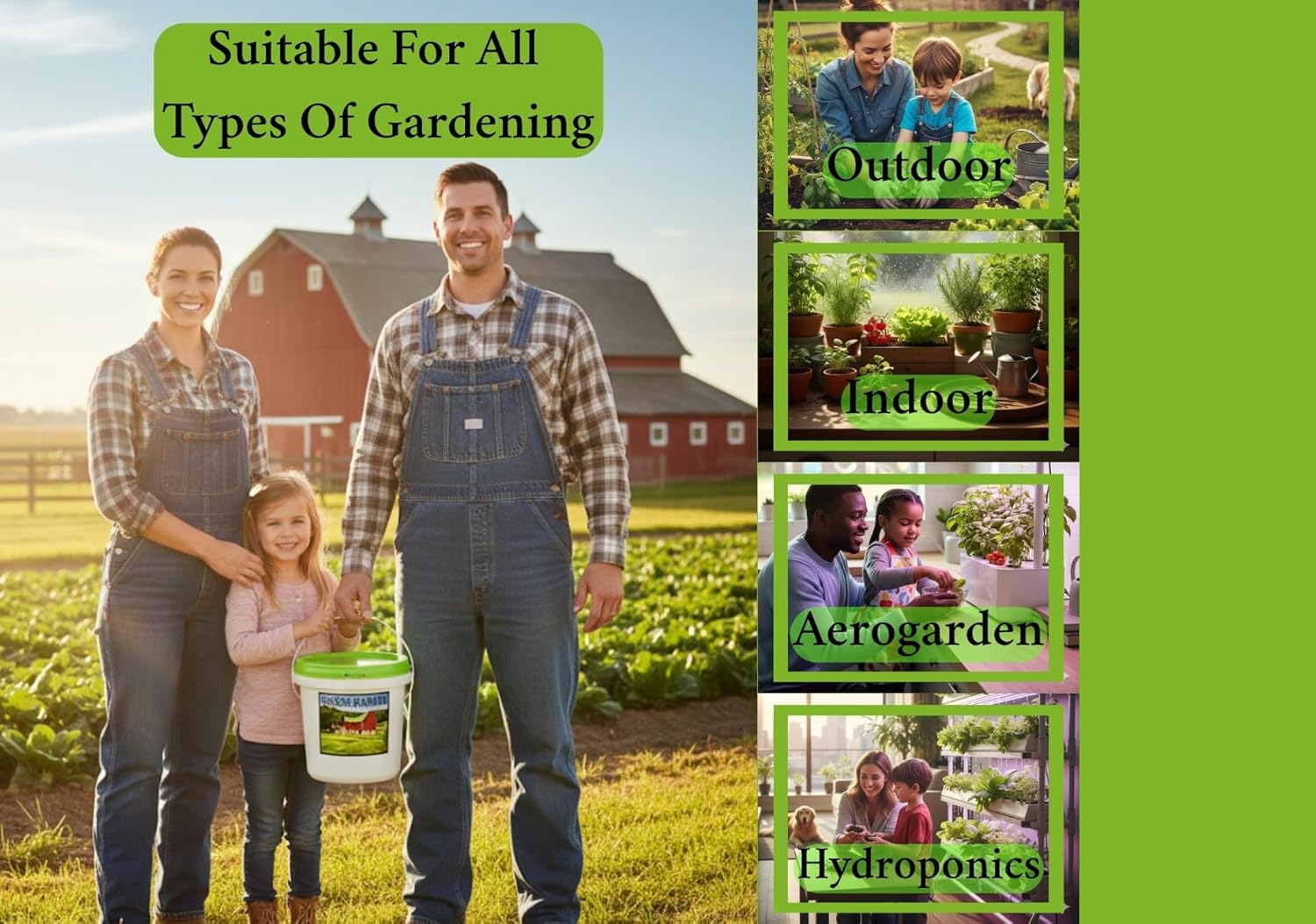 B&KM Farms 50,000+ Non-GMO Heirloom Seed Kit-50 Fruit & Vegetable Variety | Features 5+ year supply of 50 individual