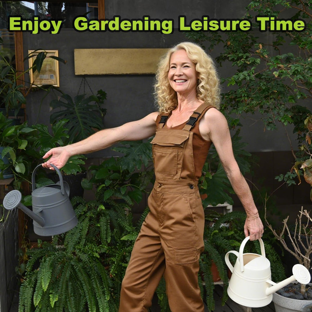 1 Gallon Watering Can for Plants | Watering Cans for Indoor&Outdoor Gardening, Water Can with Ergonomic Movable Handle