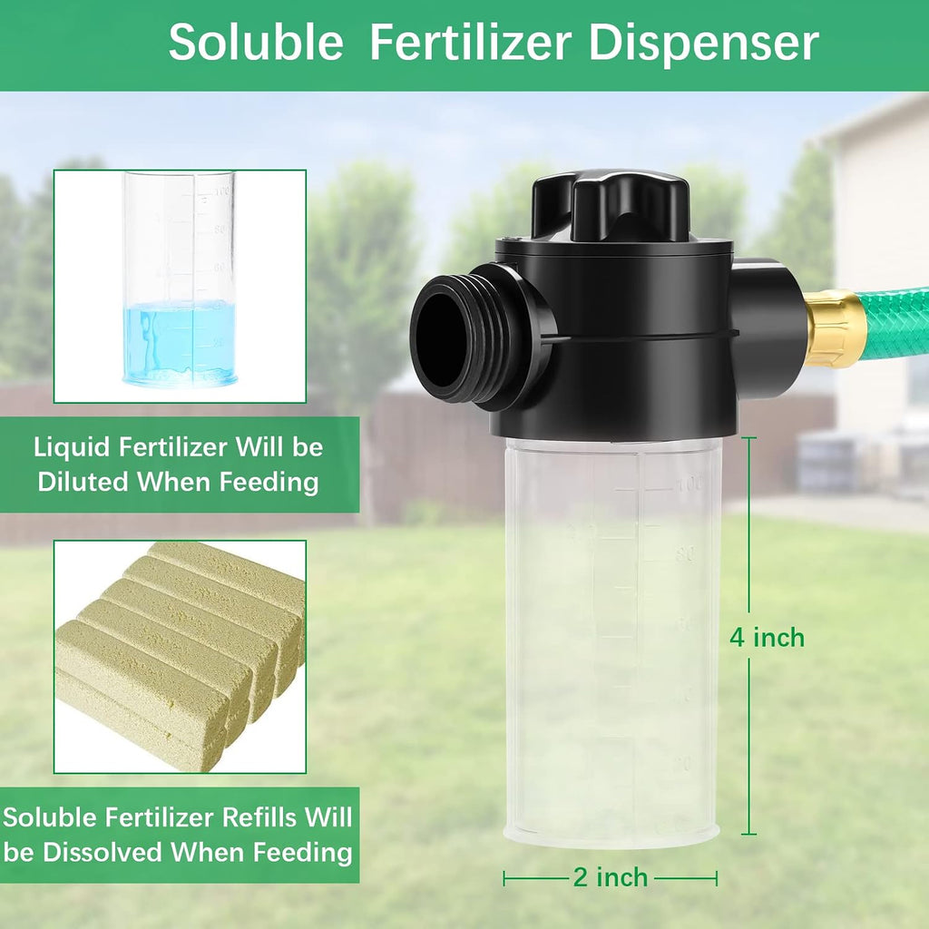 Root Feeder Deep Root Watering Tool with Fertilizer Dispenser Tree Watering Spike Watering Wand Irrigation System,for