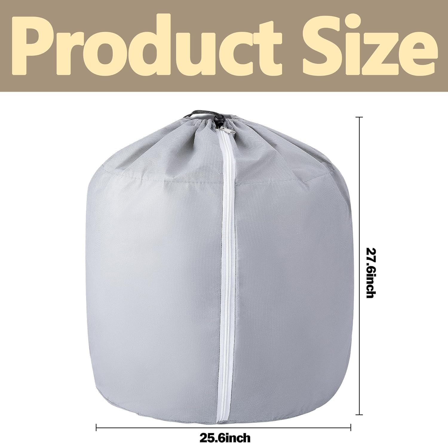 Tlswshsy 2PCS Plant Winter Protection Pot - 27.6" x 25.6" Flower Pot Protection Bag - Anti-Frost Winter Pot Plant Cover