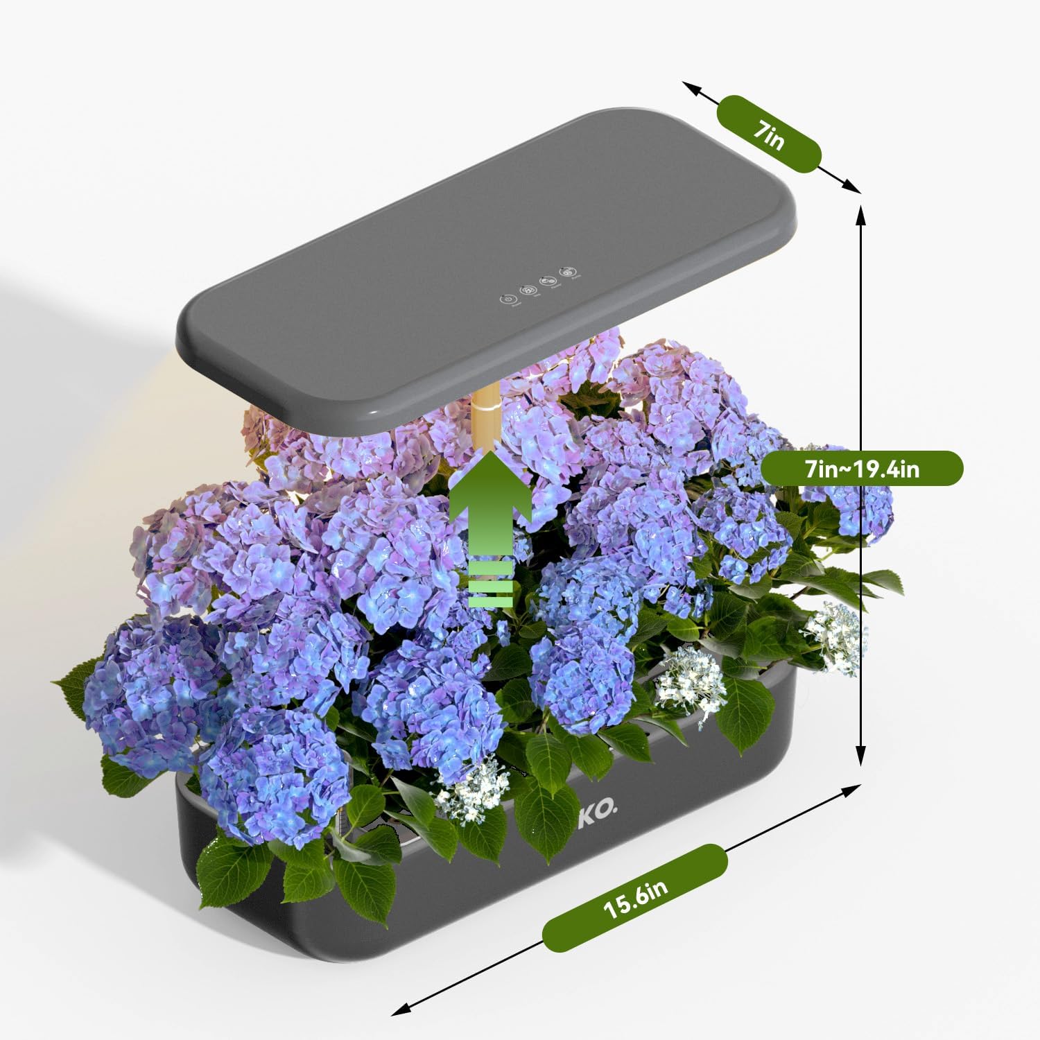 Hydroponics Growing System, 12 Pods Indoor Herb Garden Kit w/Full-Spectrum 36W Grow Light, Indoor Herb Garden Automatic