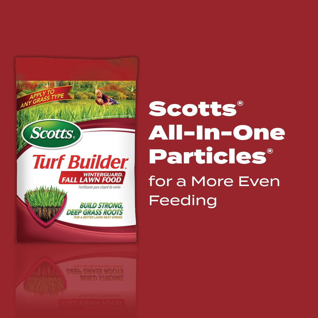 Scotts Turf Builder WinterGuard Fall Lawn Food, 10 lbs. | Lawn Fertilizer for All Grass Types, Covers 4,000 sq. ft.