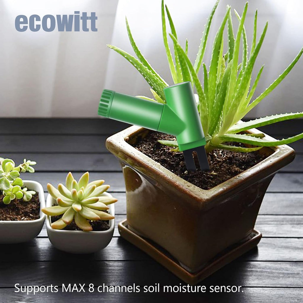 ECOWITT WH51 Soil Moisture Sensor + GW1100 Weather Station Gateway