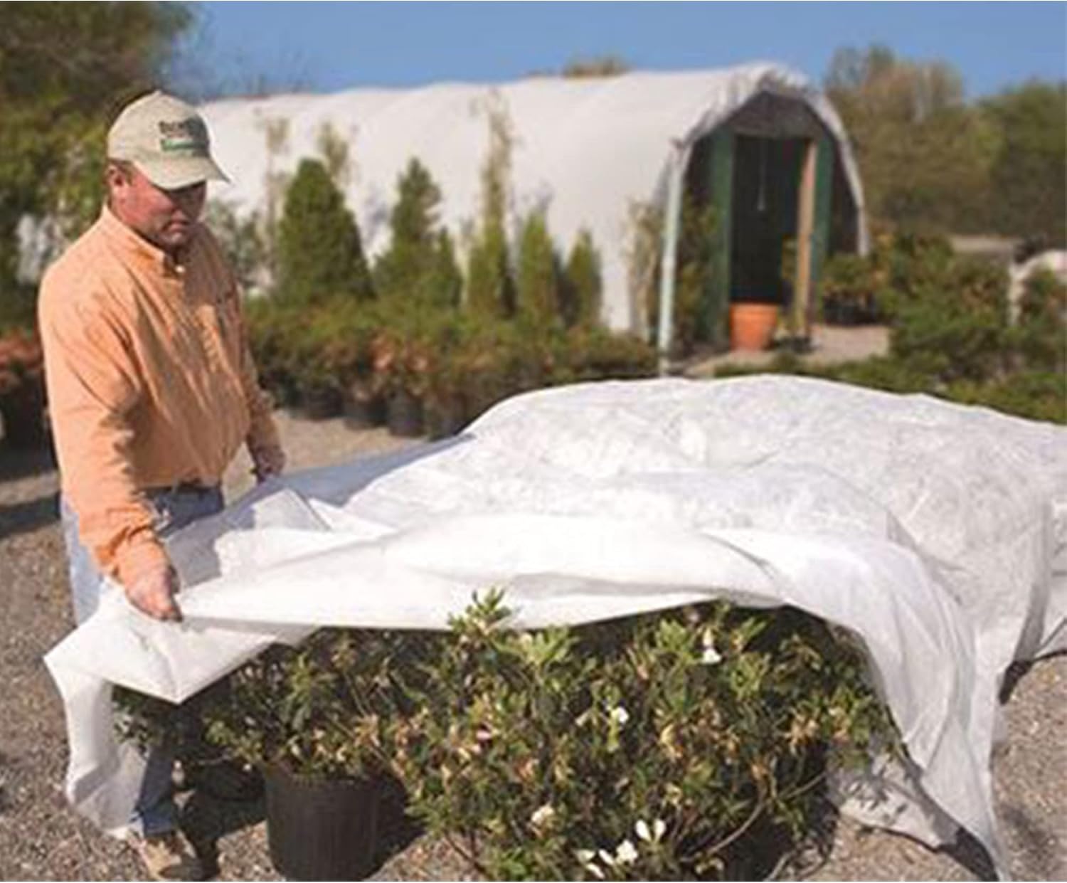 Dewitt Ultimate Plant Protection Blanket 2.5 oz, 6 x 50 Feet – Heavy-Duty Winter Garden Outdoor Cover and Frost Cloth