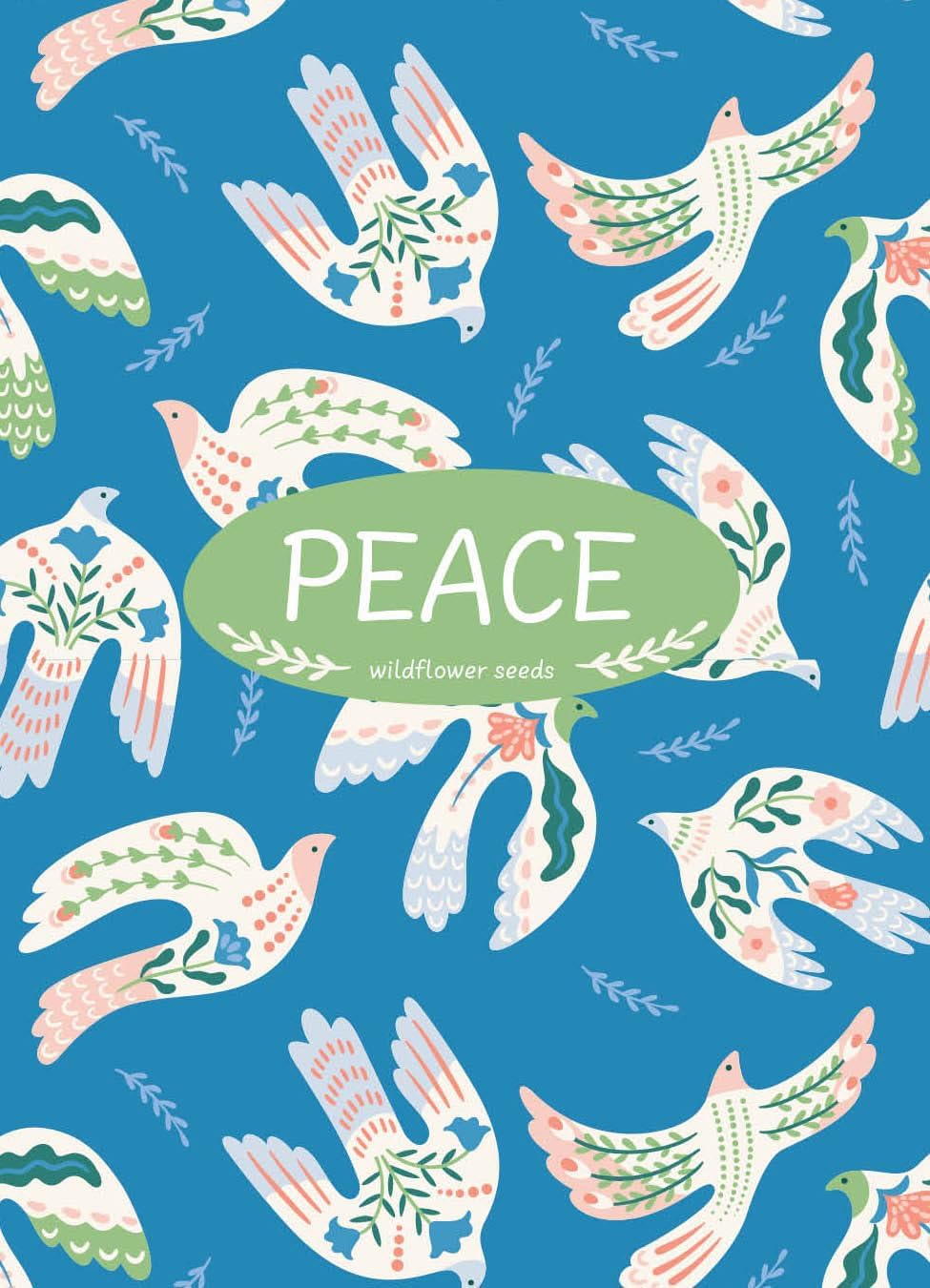 Peace Dove - 25 Seed Packs - Perfect Eco-Friendly Gift for Gardeners & Friends - Non GMO Seeds