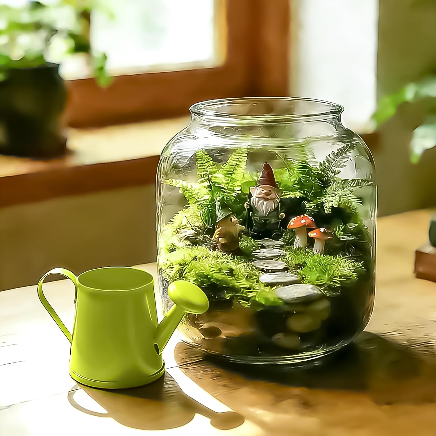 14 Pcs Mini Watering Can Miniature Color Watering Pot Garden Water Can Mini Kettle for House Crafts Party Favors