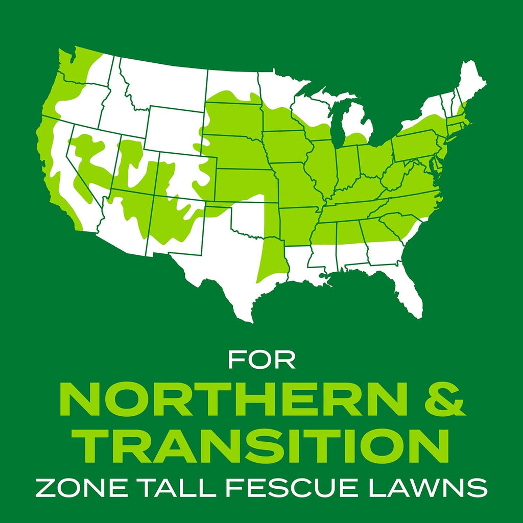 Scotts Turf Builder Rapid Grass Tall Fescue Mix, 5.6 lbs. | Combination Grass Seed and Fertilizer for Lawns, Lawn Seed