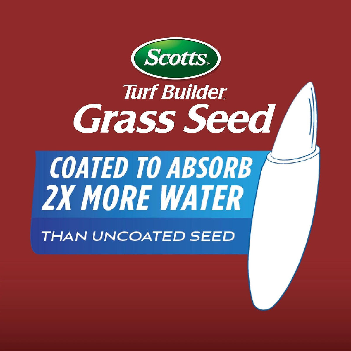 Scotts Turf Builder Grass Seed Landscaper's Mix, 20 lbs. | All Purpose Cool-Season Grass Seed for Northern Lawns