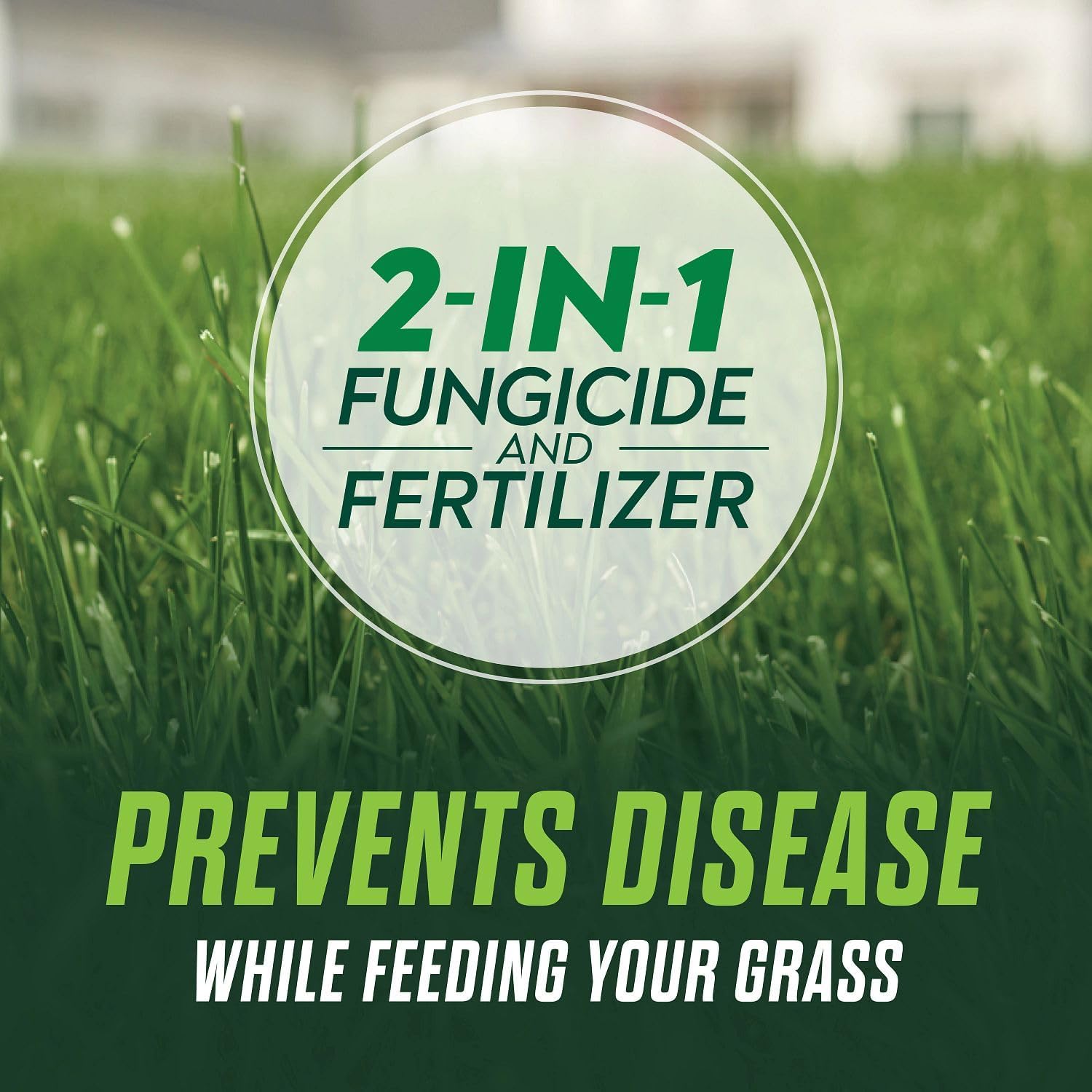 Scotts Turf Builder Healthy Plus Lawn Food, 13.70 lbs. | 2-in-1 Fungicide and Grass Fertilizer, Covers 4,000 sq. ft.