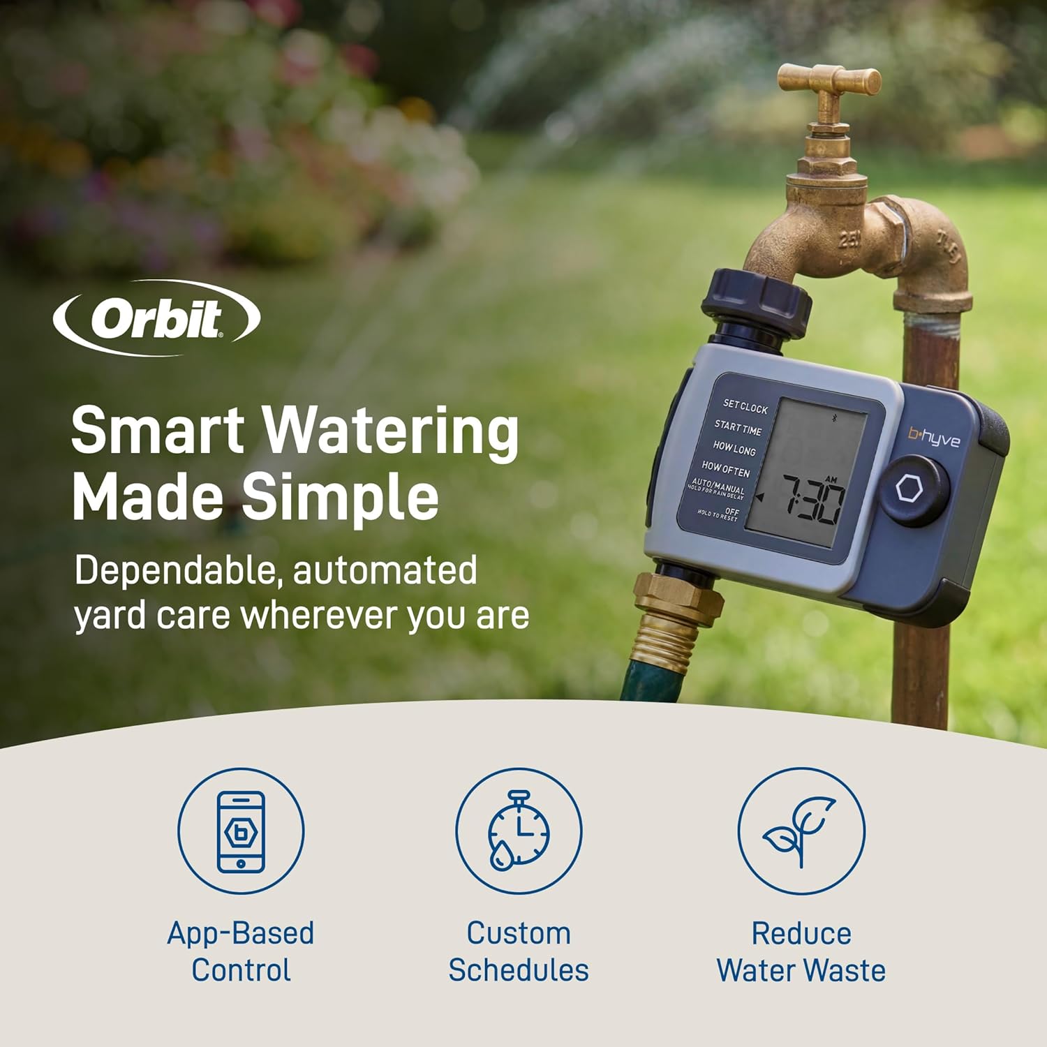Orbit 24511 B-hyve XD 1-Port Smart Hose Watering Timer