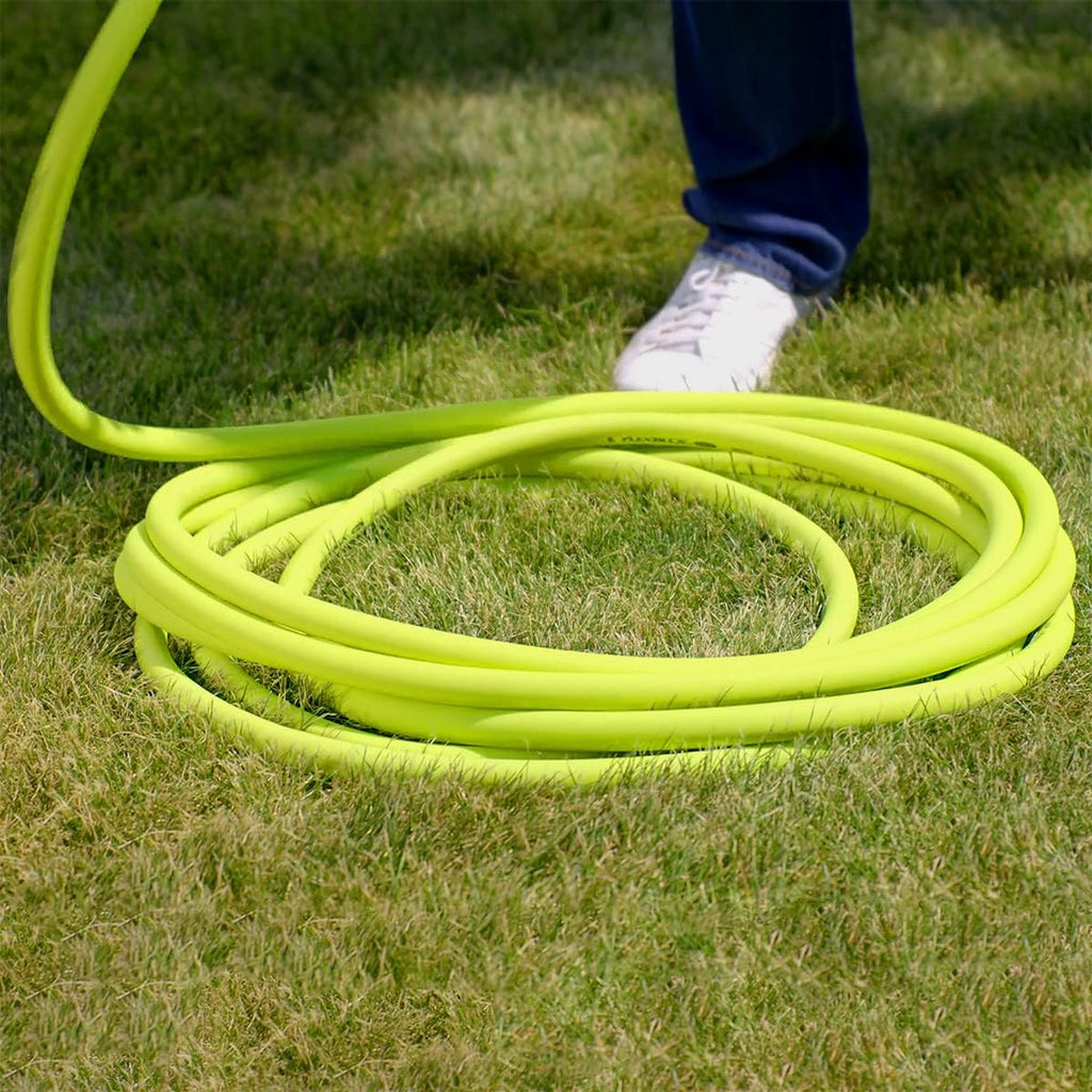 Flexzilla Garden Hose 3/4 in. x 100 ft., Lightweight All-Weather Water Hose, Durable and Flexible, Leak-Free Connections