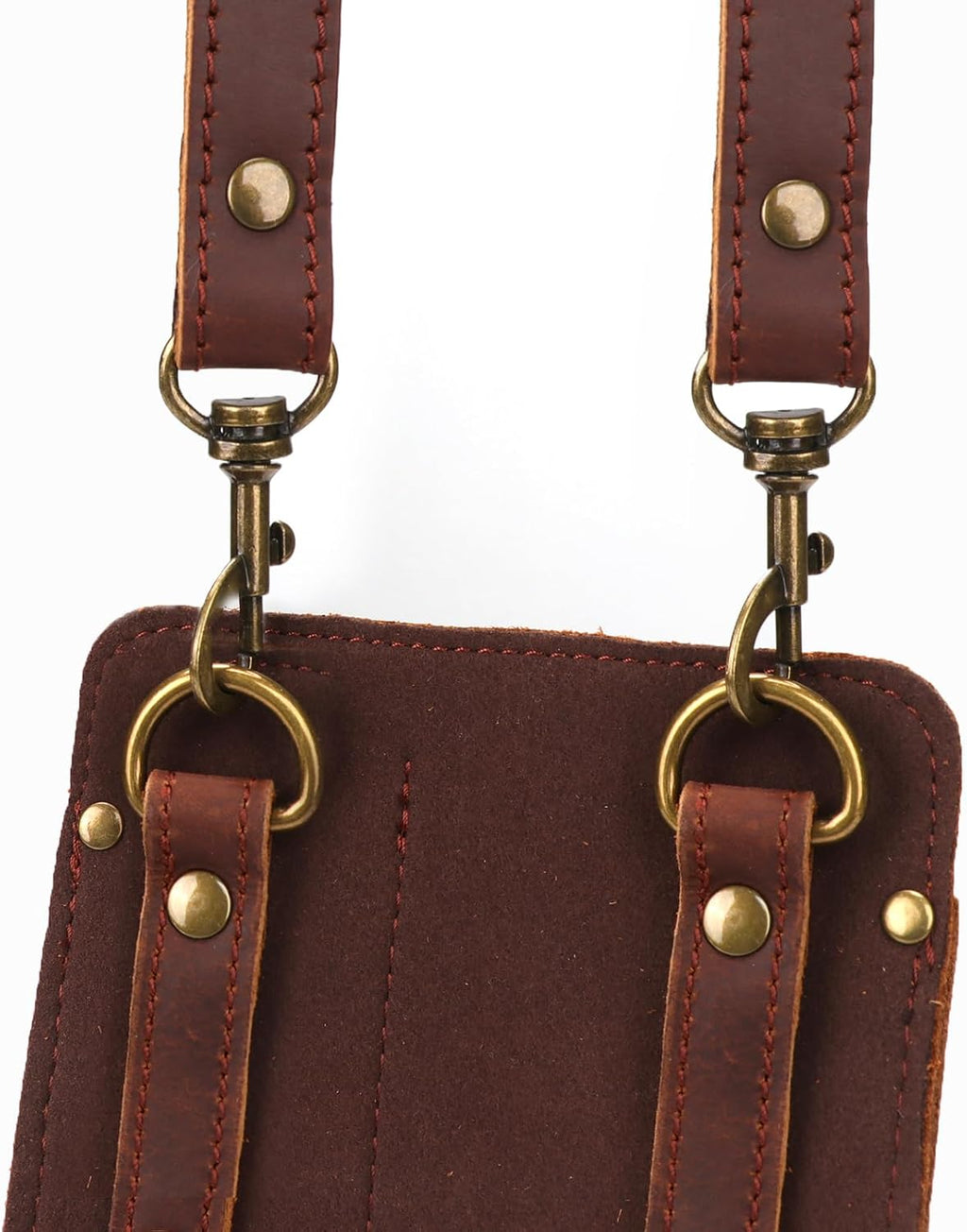 Tourbon Leather Florist Tool Waist Pouch Belt Garden Shoulder Crossbody Tools Bag Gardening Pruning Shears Holder