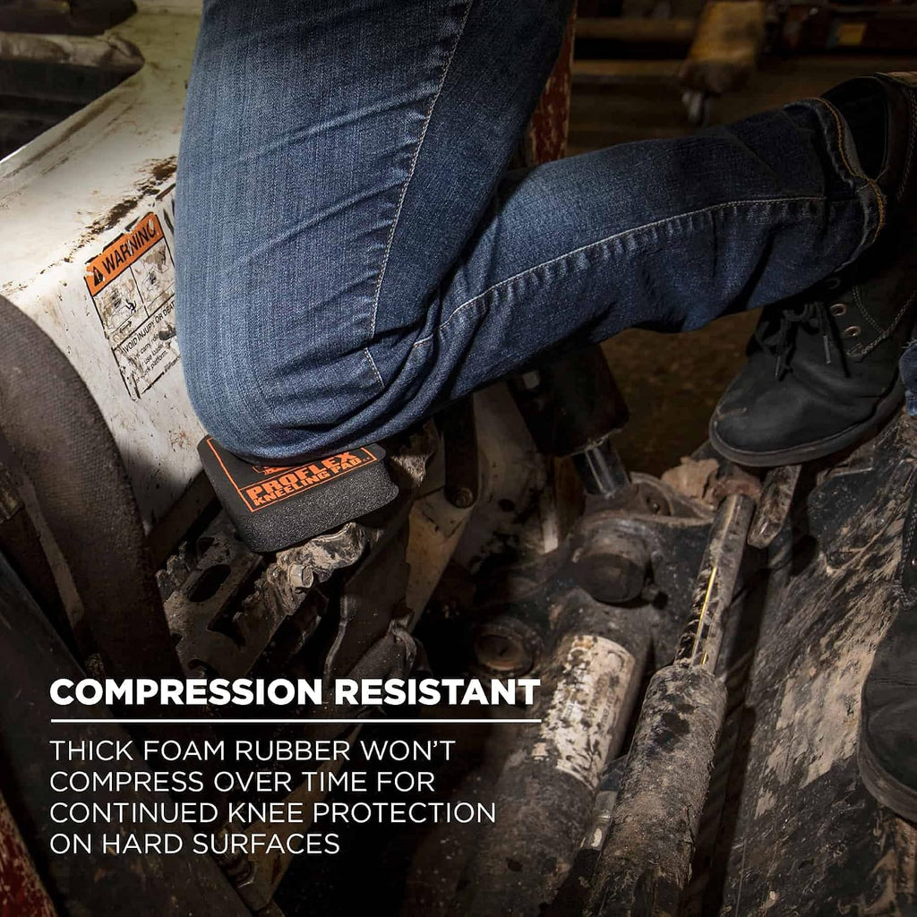 Ergodyne - 18565 ProFlex 365 Mini Kneeling Pad with Carabiner, 4" x 6" x 1", Black