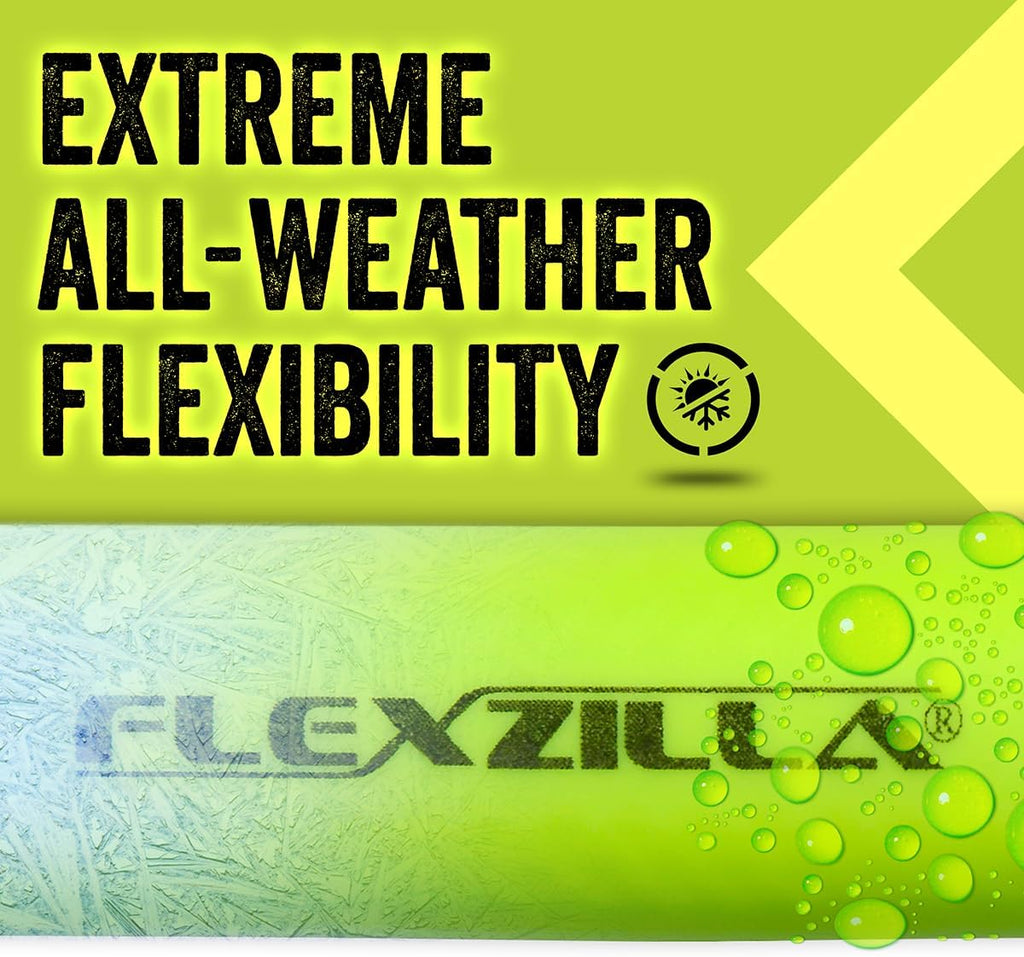 Flexzilla Garden Hose 5/8 in. x 100 ft., Lightweight All-Weather Water Hose, Durable and Flexible, Leak-Free Connections