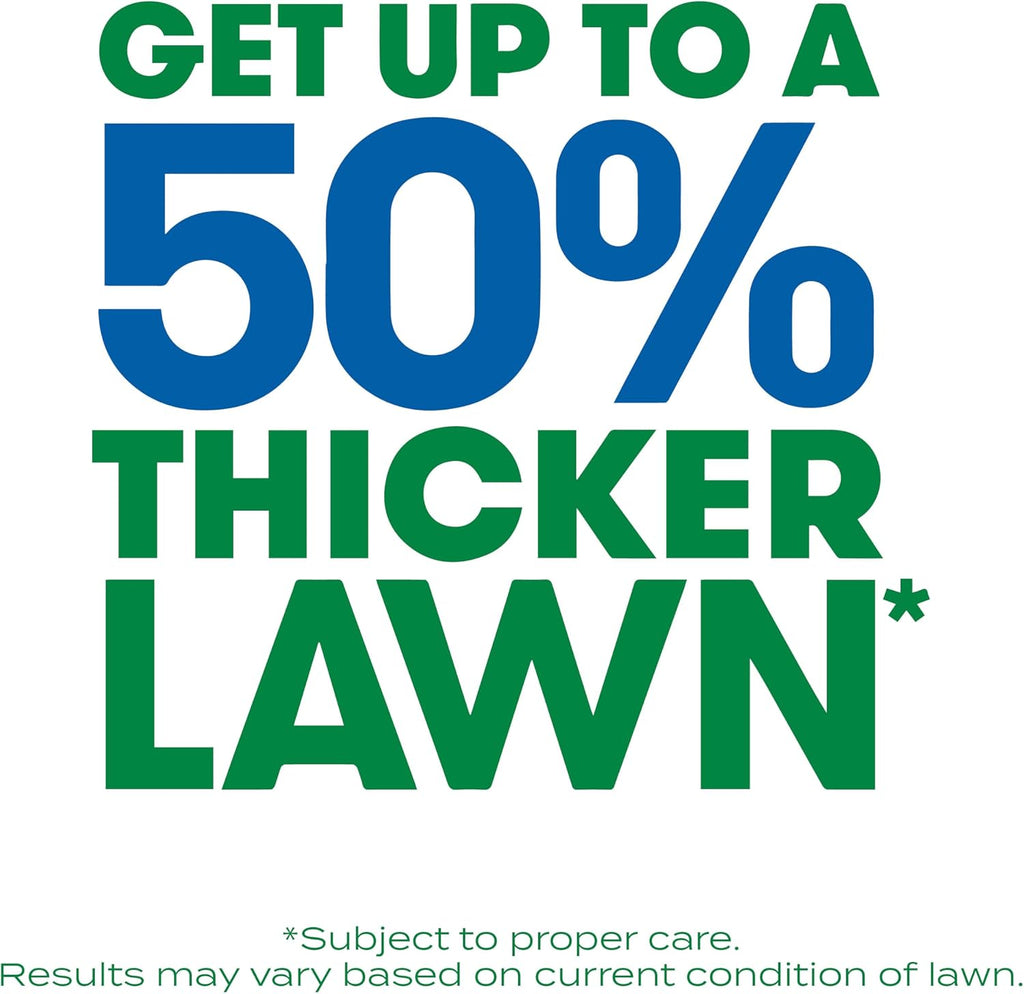 Scotts Turf Builder Thick'r Lawn Sun & Shade, 10 lbs. | Combination Grass Seed, Lawn Fertilizer and Soil Improver