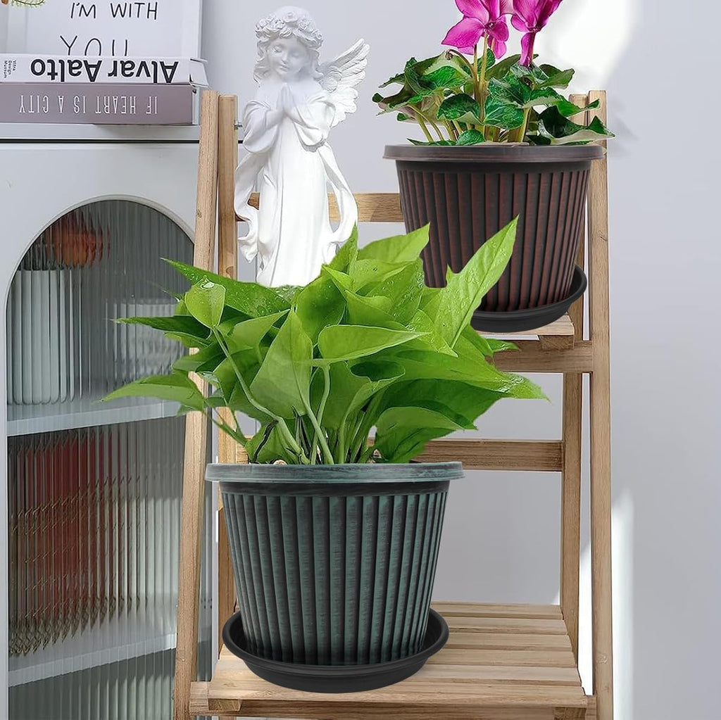 1 Pack of 26 inch Plant Saucer, Large Plant Tray, Heavy Sturdy Plant Drainage Tray for Indoors, Bird Bath Bowls, Sturdy