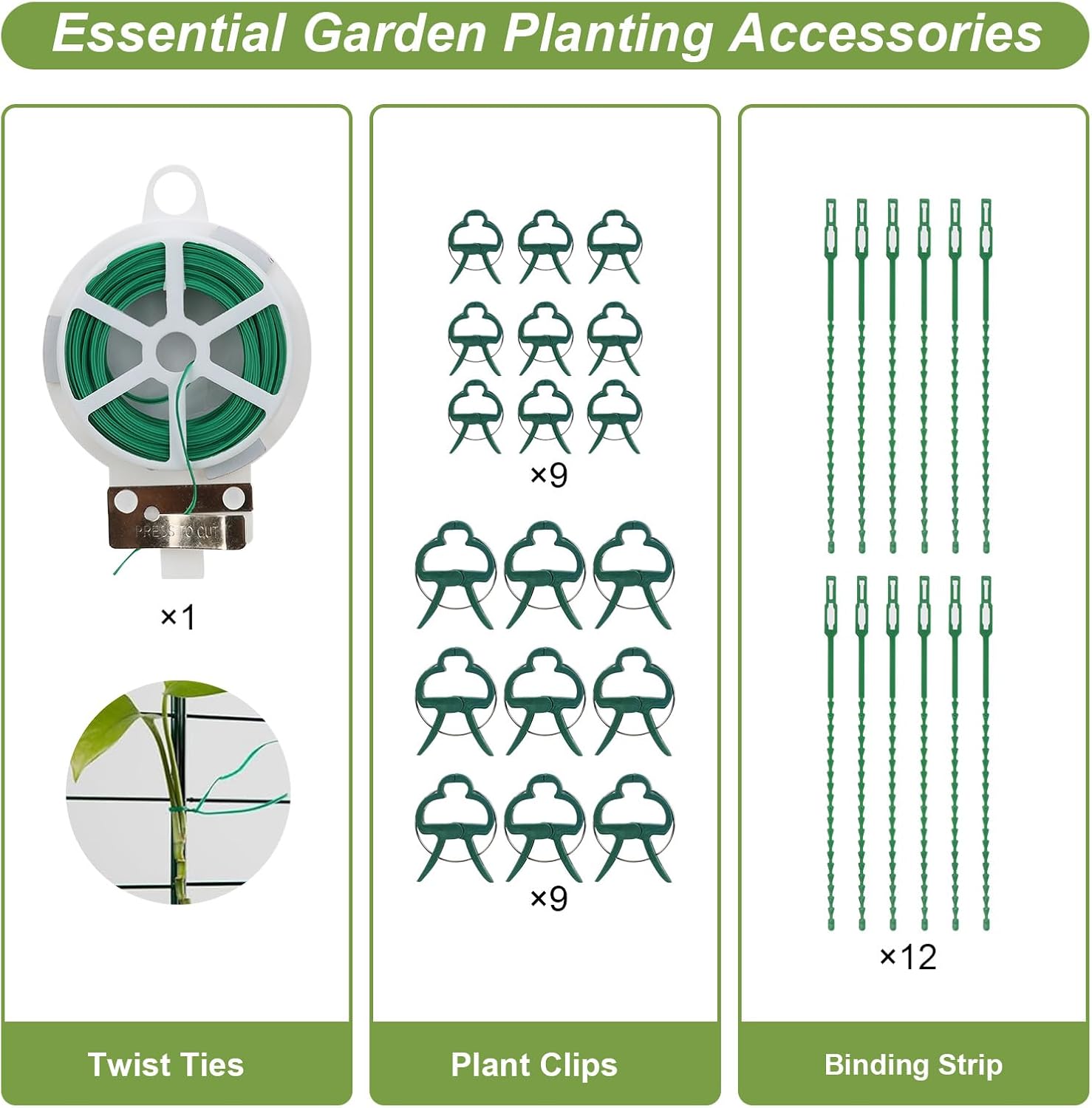 Amoskey Cucumber Trellis, Garden Trellis for Climbing Plants Outdoor, Foldable A-Frame Trellis, Cucumber Trellis for