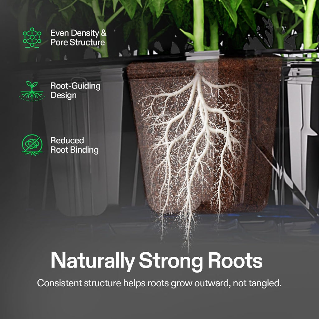VIVOSUN Seed Rooter, Plant Starter Plugs, 40 Cubes | Support Robust Roots for Seedlings and Cuttings, Designed for