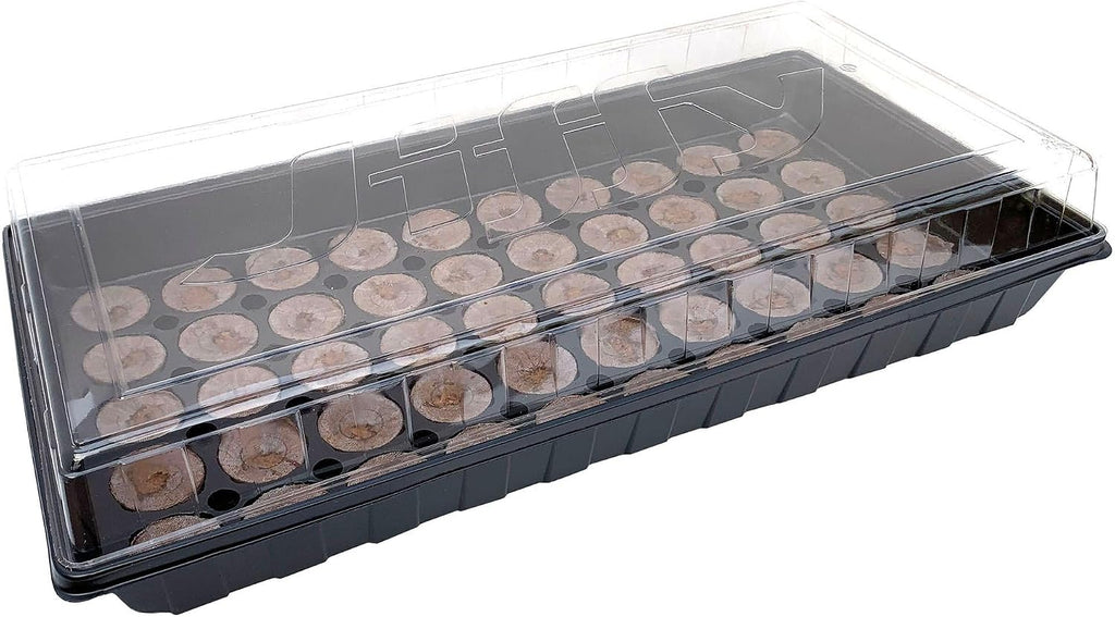 Ferry Morse Your Complete Indoor Seed Starting Kit Including Heat Mat, T5 Grow Light Fixture with 50 Cell 42mm