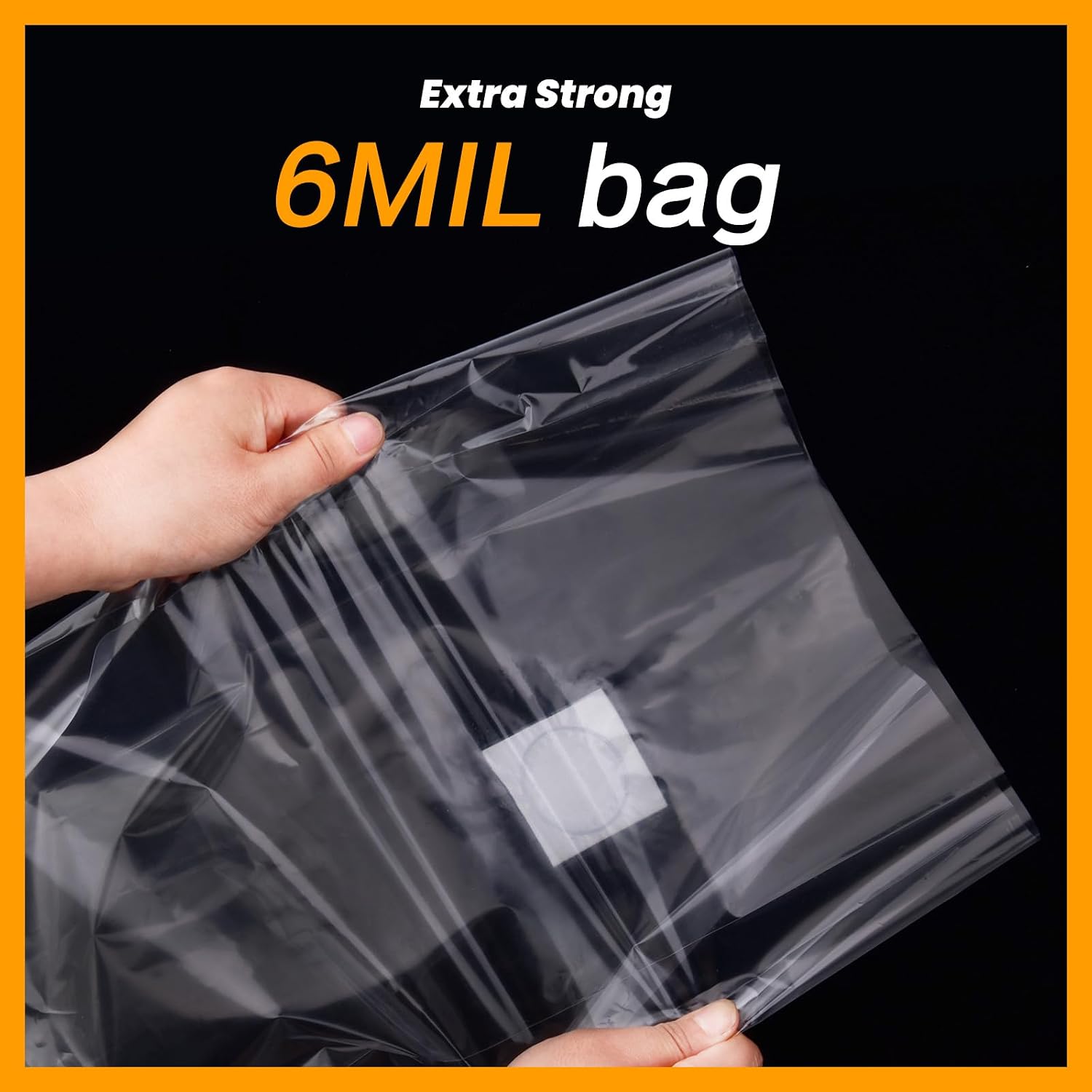 100PCS Mushroom Planting Kit - 8"5"20" Thickened Growing Bags, 6 Mil Thick Durable, Tear Resistant, 0.2 Micron Porosity