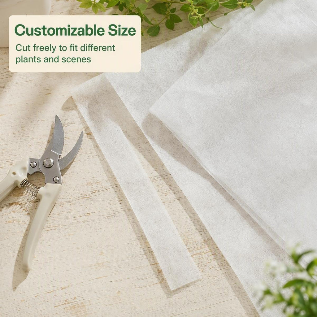 Plant Covers Freeze Protection,10x50FT Frost Cloth Row Covers | Floating Row Cover,Frost Blankets for Outdoor