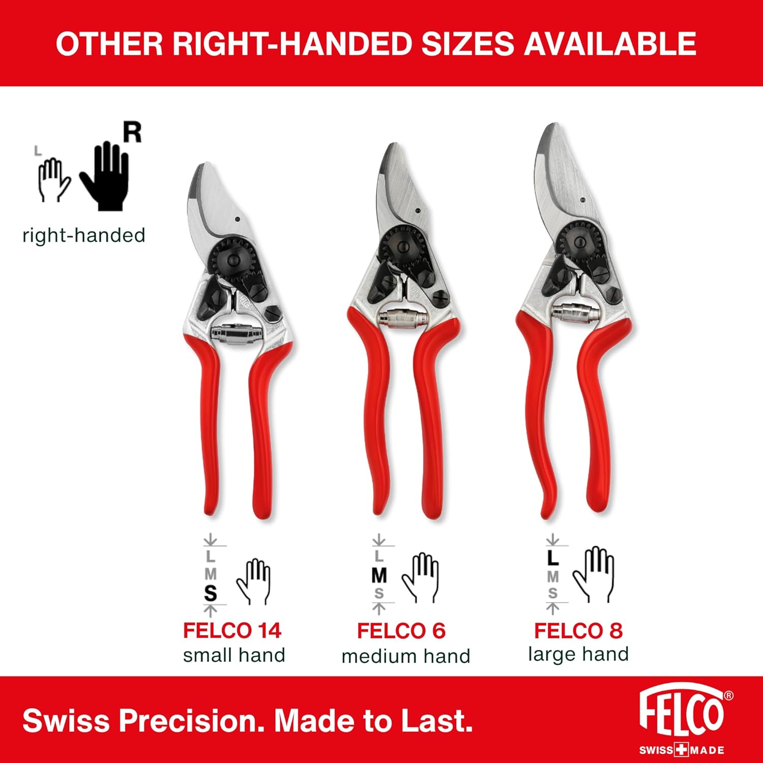 Felco F2 Pruning Shears – 9.25" Swiss-Made Garden Clippers for Professional Pruning | Hand Pruners for Gardening