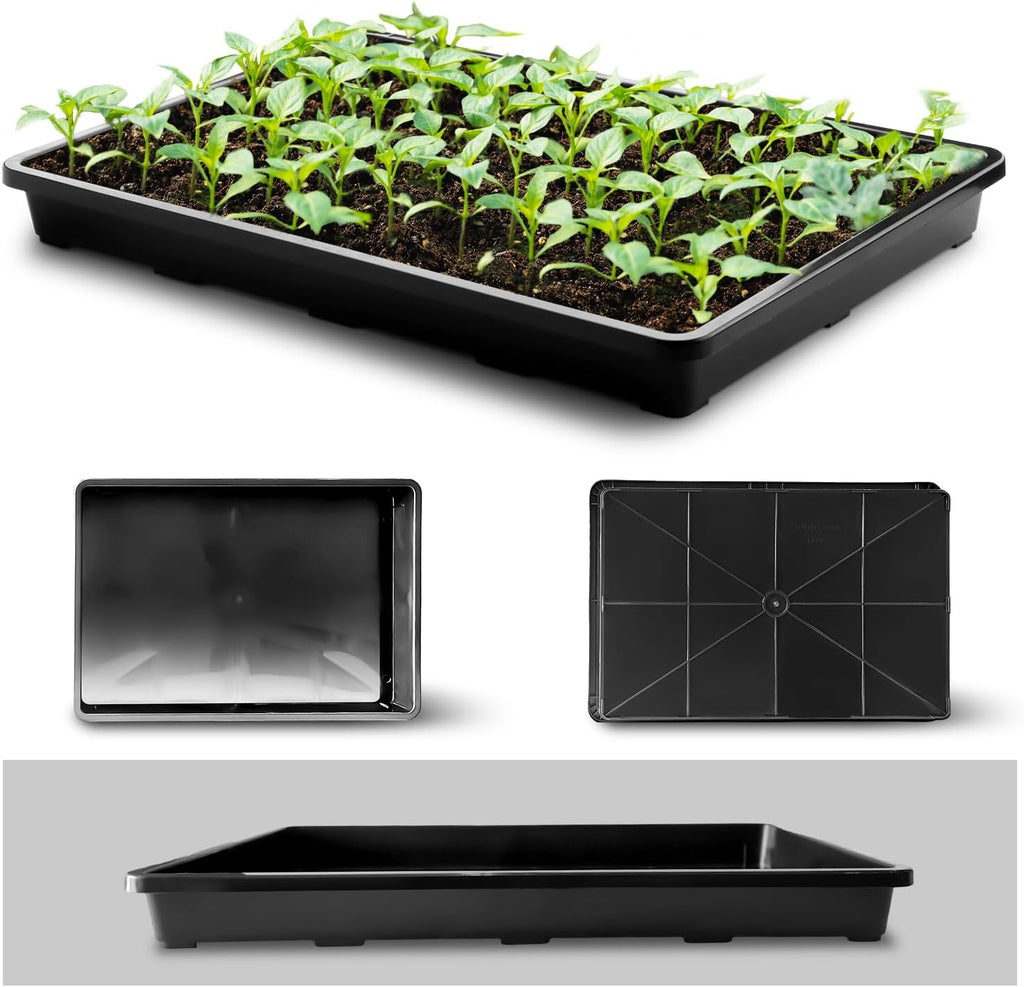 RooTrimmer 5 Pack Nursery Potting Tray, Carrying and Holding Plant Tray for Seeds Starting Pot, Collecting Drainage