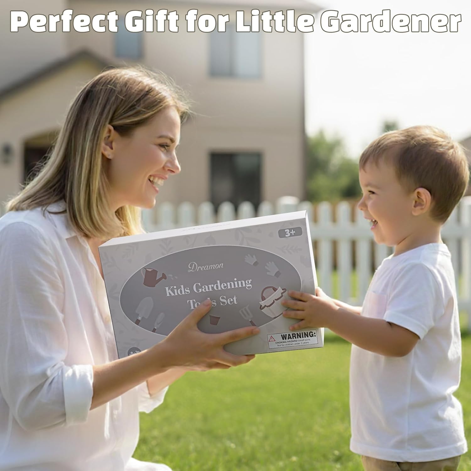 Kids Gardening Set, Quality Gardening Tool Kit Outdoor Toys for Toddlers | Gardening Set with Tote Bag, Gloves