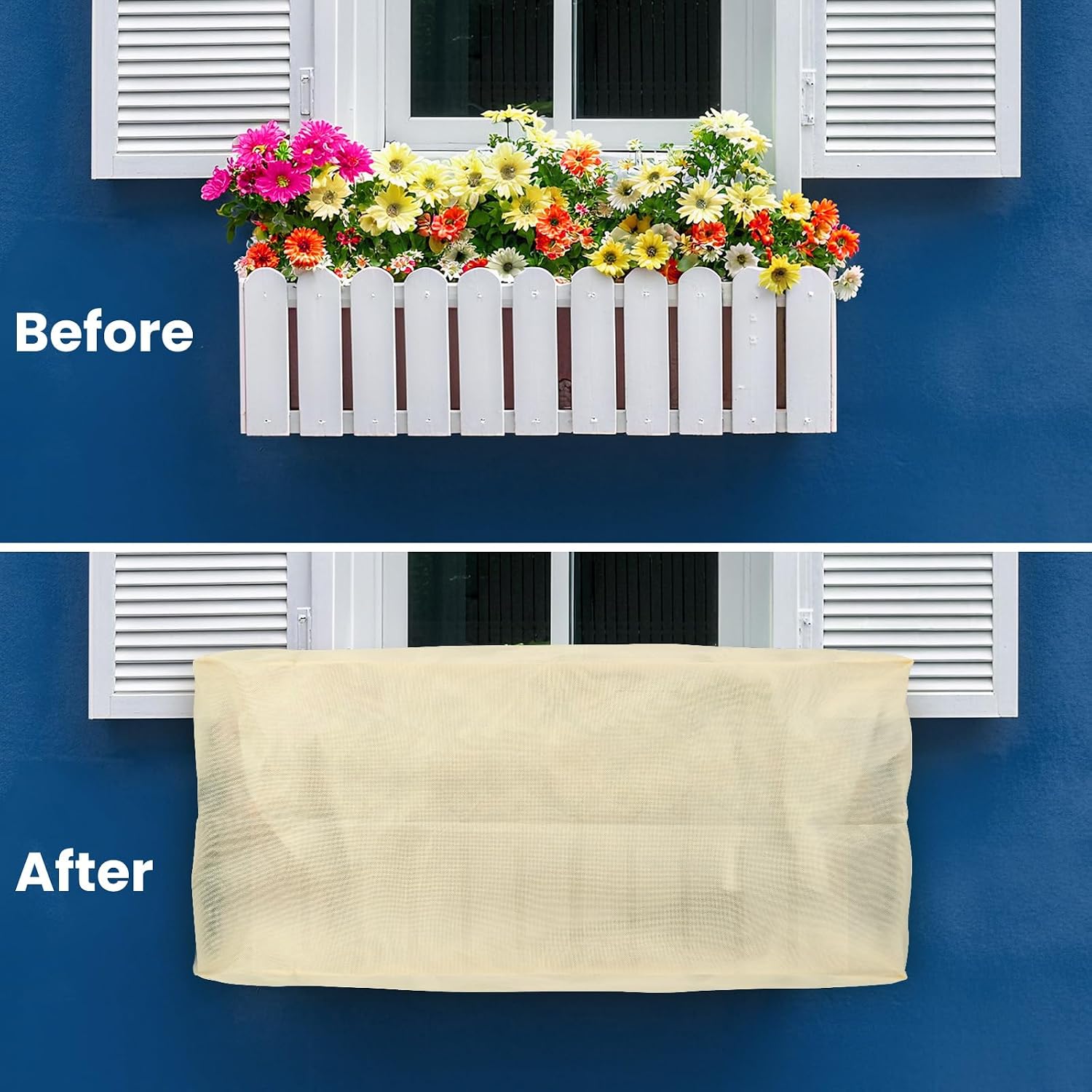 Plant Covers Freeze Protection, 2 Pack Garden Covers for Raised Bed, Frost Cloths for Outdoor Plants, Winter Protection