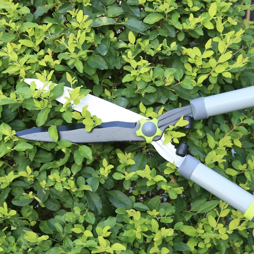 Altdorff Garden Loppers Pruning Shears, Updated 3PCS Hedge Clippers Combo Set, Branch Cutter with Compound Action