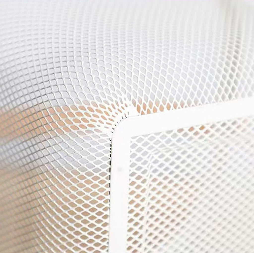 AJIODA Metal Mesh Steel Basket, Storage Organizer Basket Garden Harvest Basket Multi-functional Kitchen Fruit Baskets